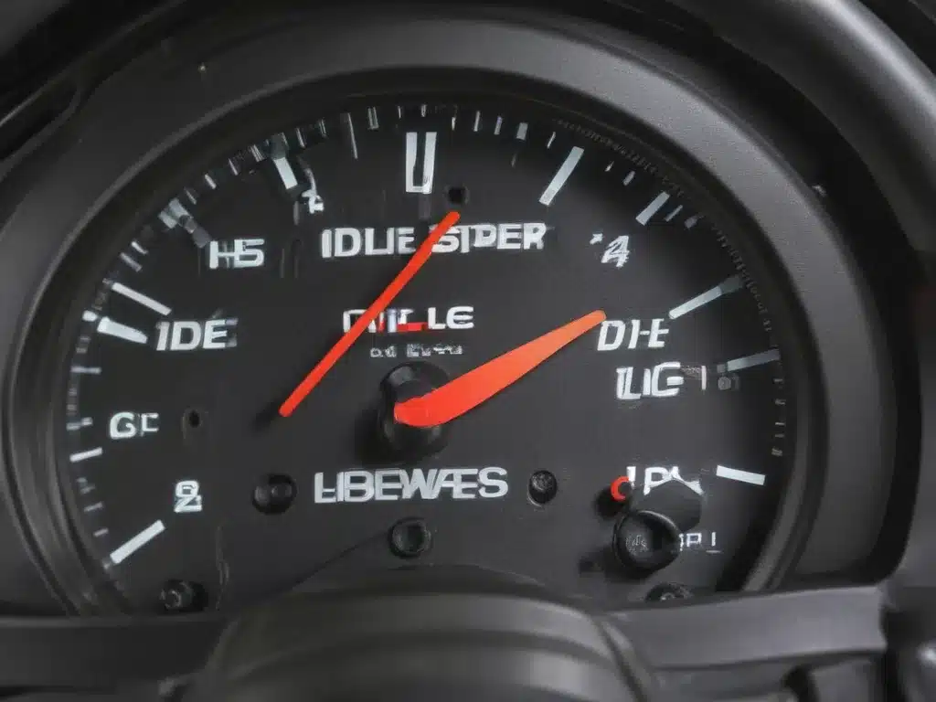 Adjusting Your Cars Idle Speed