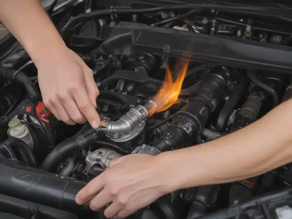 Burning Smell from Under Hood? Pinpointing Hot Spots and Fluid Leaks