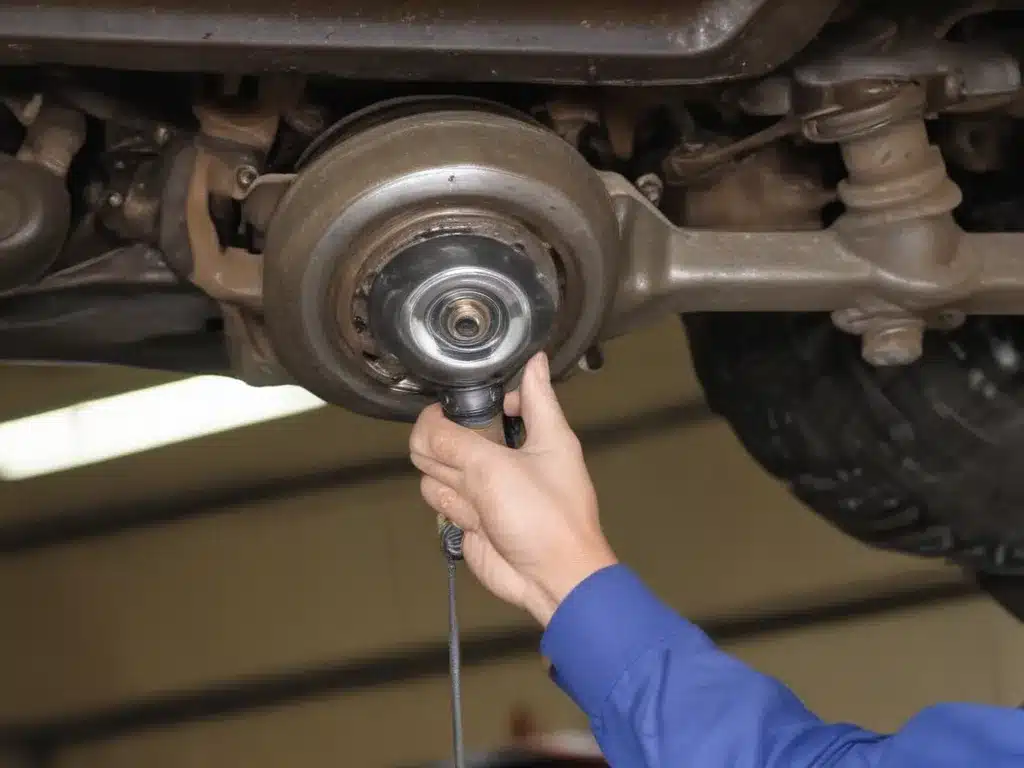Checking Tie Rod Ends and Ball Joints