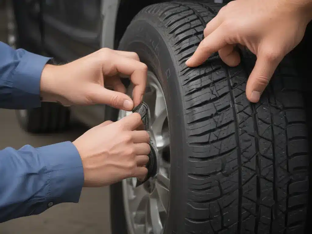 Checking Tire Tread Depth