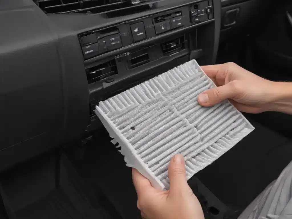 Checking and Replacing Your Cabin Air Filter
