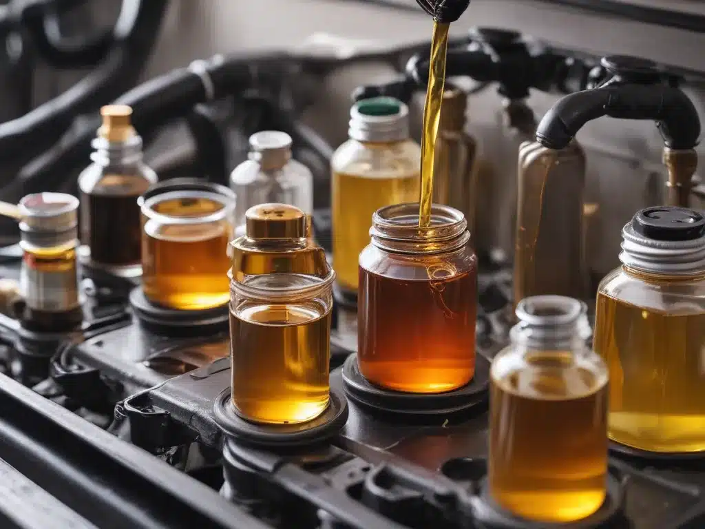Choosing the Right Oil for Your Vehicle