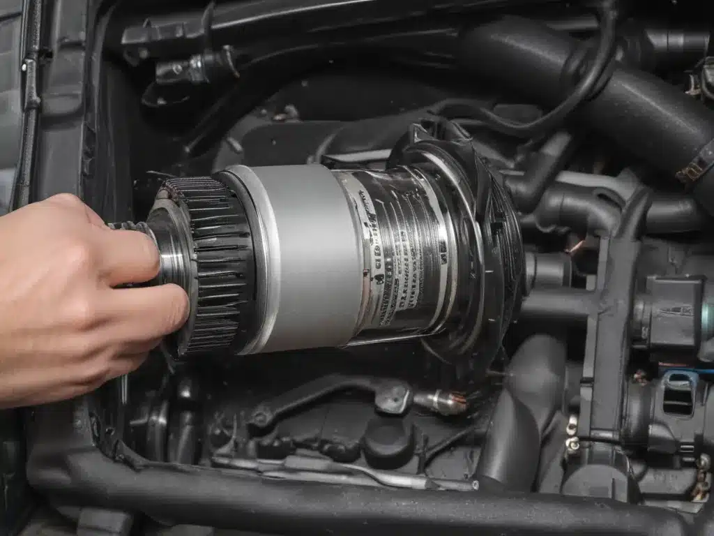 Cleaning Your Mass Air Flow Sensor