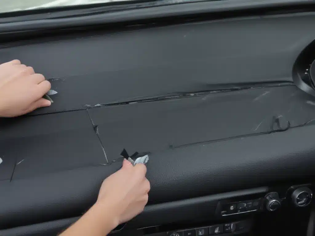 Cracked Dashboard? DIY Vinyl and Leather Repair Guide