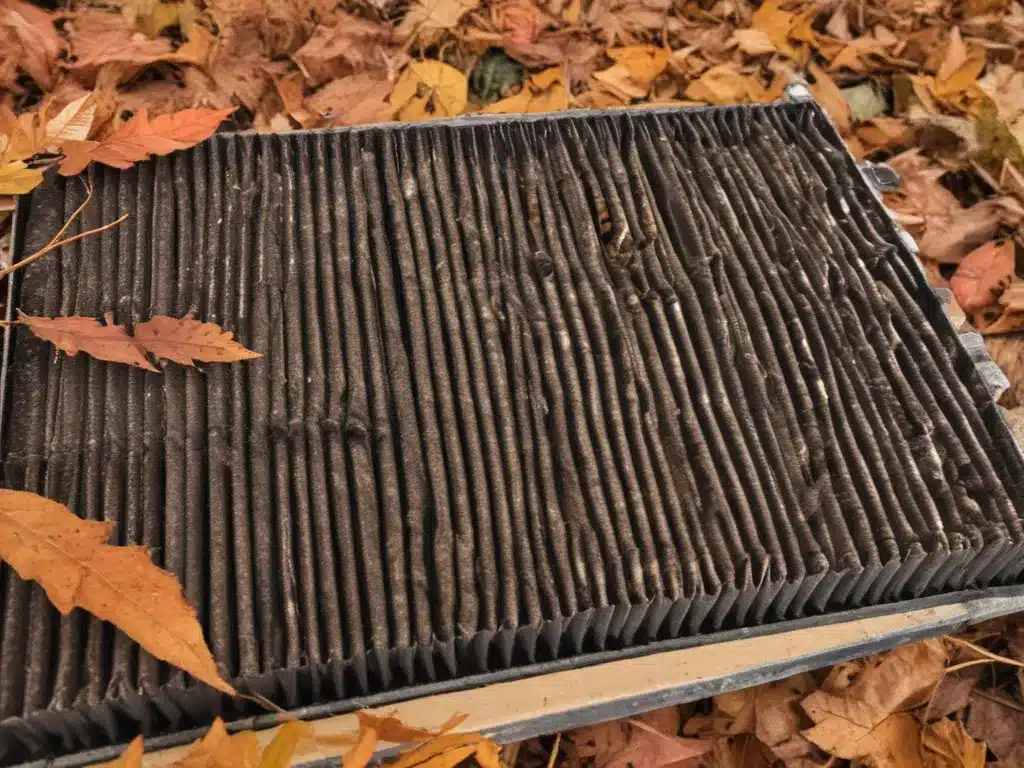Crisp Fall Days Call For A Cabin Air Filter Swap Out