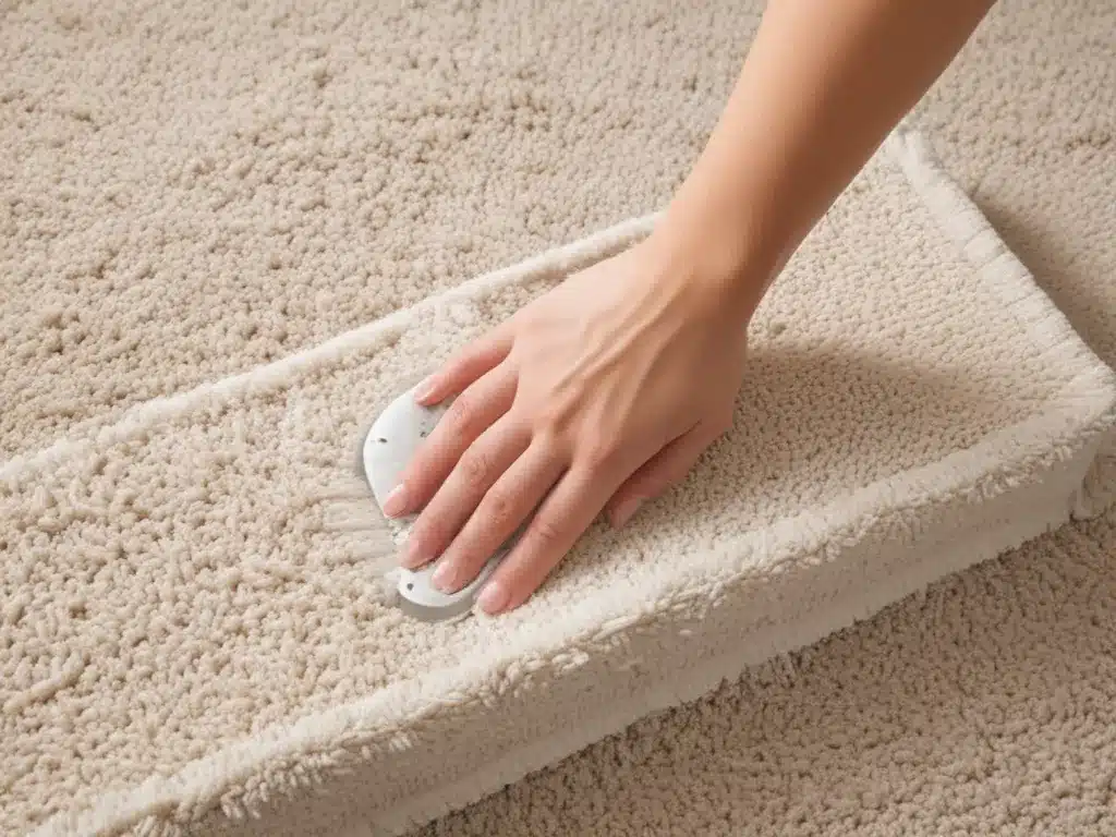 DIY Carpet and Upholstery Shampooing