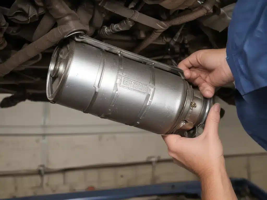 Diagnosing and Replacing a Faulty Catalytic Converter