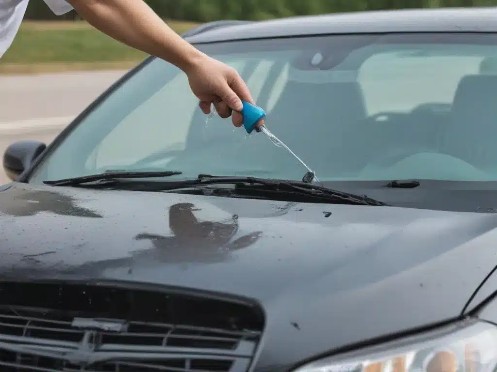 Fixing Pesky Windshield Washer Issues