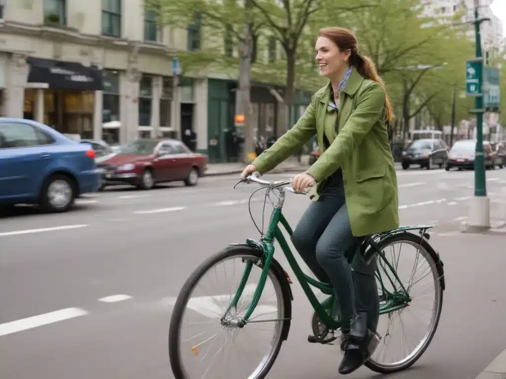 Green Your Commute By Biking or Walking Instead of Driving
