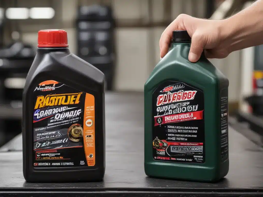 Motor Oil Showdown – Conventional vs Synthetic