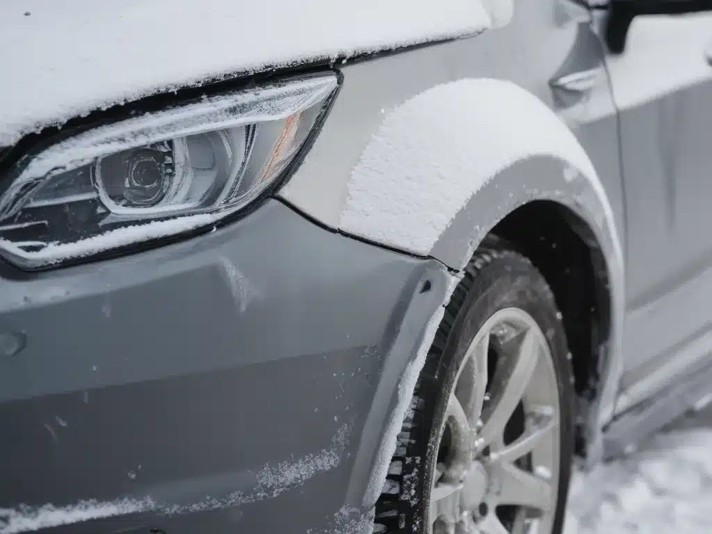 Preventing Paint Damage from Winter Salt and Grime