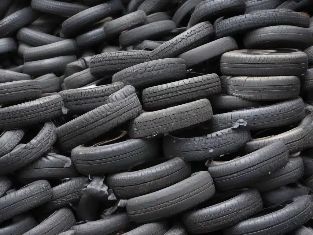 Recycling Used Tires Keeps Rubber Out of Landfills