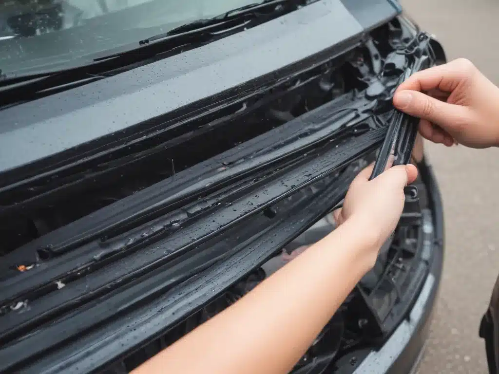 Safety First – Replacing Wiper Blades