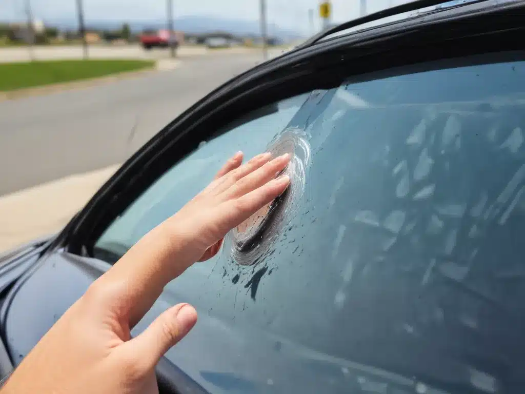 Scratching Your Head Over Windshield Scuffs? Quick Fixes
