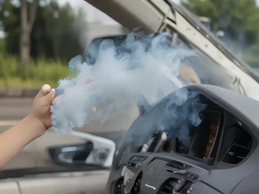 Smoke Signals: What Burning Smells In Your Car Mean