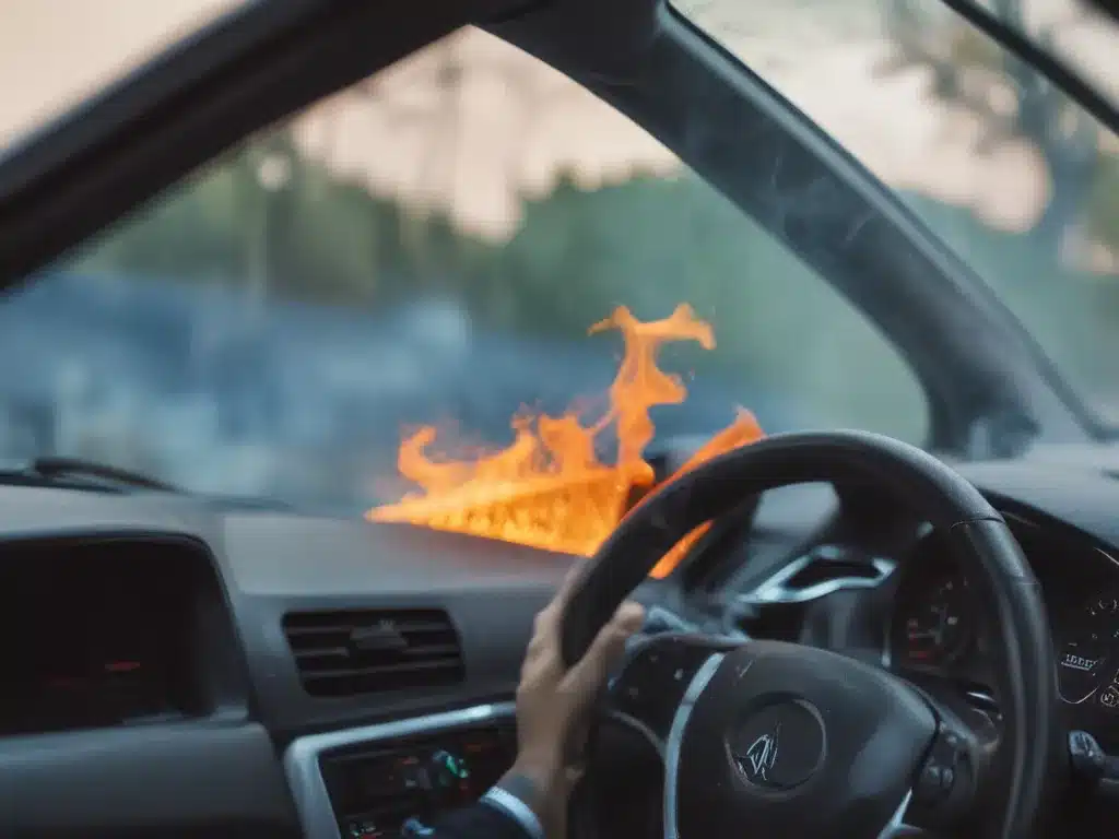 What That Burning Smell in Your Car Really Means